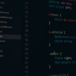 Języki programowania na ekranie dewelopera